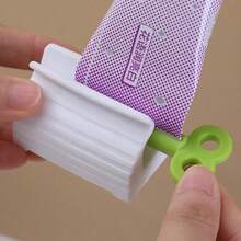 10/5/3/1 Toothpaste Squeezer, Toothpaste Tube Clamp, Manual Toothpaste Dispenser, Multi Functional Facial Cleanser Dispenser, Bathroom Accessories, Toothpaste Squeezer, Lazy And Children's Toothpaste Dispenser, Toothpaste Manual Rotary Squeezer, Facial Cleanser - Soap Bottle - View 5