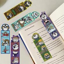 30pcs Animals Seals Paper Cute Cartoon Bookmarks DIY Reader Book Page Marking Library Office Page Markers - Multicolor - View 7