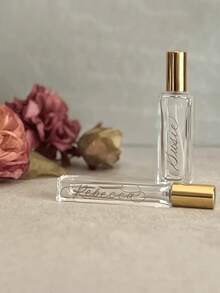 Customizable Perfume Decanting Bottle, Customizable Text, Thick Square Glass Perfume Bottle, Portable Travel Size Empty Bottle, Sample Perfume Bottle, Wedding Bride Bridesmaid Handheld Bottle, Bridal Party Gift, Bridesmaid Proposal, Personalized Perfume, Gift For Girlfriend, Anniversary Gift, Christmas Gift, Holiday Gift, Valentine's Day Gift, Wedding Perfume Decanting Bottle, Halloween Spray Bottle,Christmas And Valentine's Day - 5ml - View 5