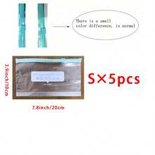 45pcs Reusable Airtight Food Storage Bags (10 Large + 15 Medium + 20 Small), Thick Freezer Bags, Microwave , Blue, For Long-Term Food Preservation And Organization, Transparent PE Zipper Bags, Suitable For Kitchen Food Categorization, Snack Storage, Fruit And Vegetable Sorting, Ensuring Freshness, Essential Household Food Preservation Bags - Transparent - View 14