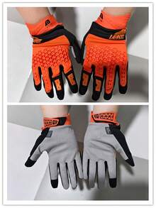 LEATT ROAD Motorcycle Gloves Motocross Enduro Racing Gloves Off-Road Downhill Mountain Road Bike Gloves MTB BMX ATV - Multicolor - View 5