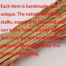 Natural Floristic Ears Of Sorghum Dish Brush, Scrub Brush For Cleaning Kitchen And Washing Dishes, For Sink, Pots, Pans, Cleaning Brushes Tools