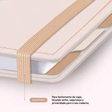 Disco Notebook + Iscool Hardcover 140 Sheets Smart Solid Colors - Light Beige - View 10