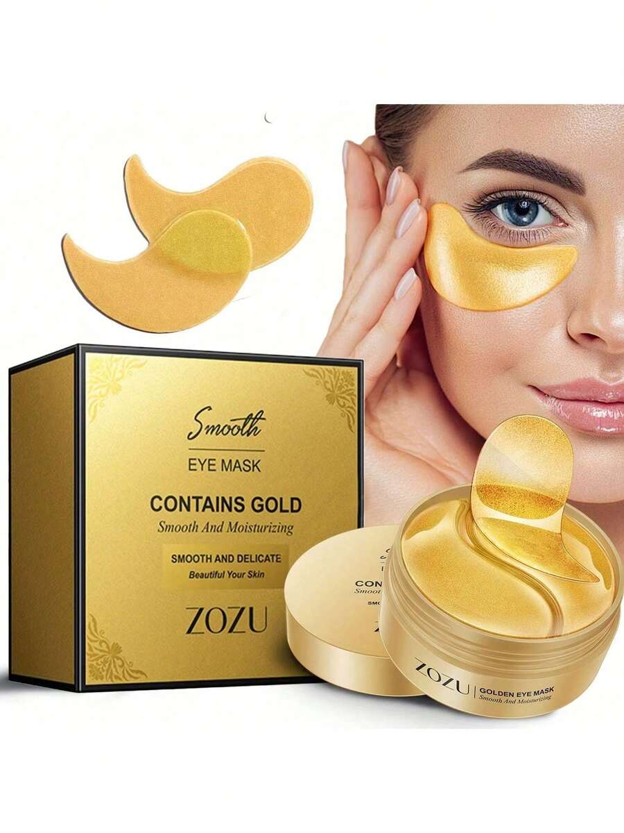 ZOZU 60片装眼膜保湿提拉眼膜 - 金色眼膜，紧致眼周肌肤 - 60pcs - 查看 1