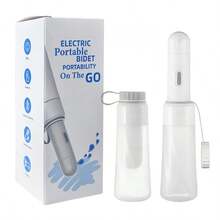 350ml Portable Electric Travel Bidet Sprayer, USB-C Rechargeable Hand-Held Mister - 2 Pressure Modes, IPX7 Waterproof, Suitable For Toilet Use, Postpartum, Camping And Travel, Usable For Both Men And Women, Can Clean Hemorrhoids - Nhiều màu - Xem 13