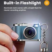 Vintage-Style Mini Multi-Function Mini Digital Camera - Interchangeable Lens & Manual Control HD CCD Portable Camera With Instant Mobile Upload | Ideal For Vlogging, Travel, And Daily Use (Multi-Color Compact Design) - G2 Camera - View 4
