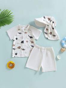 Baby Boys Swimwear - Khaki - View 6