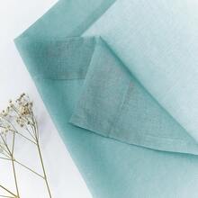 MYSTIC-HOME Sheer Curtains 45 Inch Length, Rod Pocket Voile Drapes For Living Room, Bedroom, Window Treatments Semi Crinkle Curtain Panels For Yard, Patio, Villa, Set Of 2, 52\X 45\, Grey Teal,52inchWx45inchL(Packof2),GreyTeal - 灰藍綠色 - 查看 7