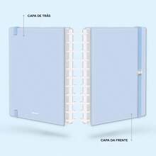 Disco Notebook + Iscool Hardcover 140 Sheets Smart Solid Colors - Sky Blue - View 3