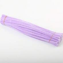 马卡龙色毛根，100根马卡龙扭扭棒，马卡龙色毛根工艺毛根，7种颜色马卡龙毛根工艺品，毛根工艺马卡龙，返校礼物，散装毛根毛根毛根，用于DIY艺术和工艺项目，鲜花创意礼物派对装饰返校装饰（12英寸 x 6毫米） - 彩色 - 查看 20