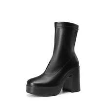 Women Ankle Boots & Booties - Black - View 7