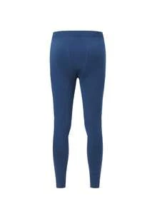 1 Set Kids Navy Blue Round Neck Thermal Underwear, New Autumn/Winter Ski Sports Style