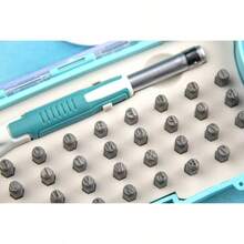 Stamp Go Metal Stamping Kit Jewelry Making, Bits With Letters, Numbers And, Teal - 最初的 - 查看 8