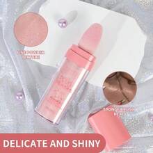 XZGB 4 Color Polvo De Hadas Fairy Dust Highlight Patting - Full Body Contouring And Clavicle Pearlescent Patting Powder For Face And Eye Christmas Sparkling Body Glitter 4 Pack - 4Pack - 查看 5