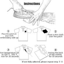 10pcs Beach Travel Theme Hot Melt Embroidered Patches, Suitable For Clothes And Bags Decoration, Iron-On Patches