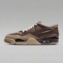 Nike Men's AIR JORDAN 4 Retro Versatile Sports Training Basketball Shoes