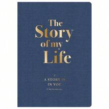 Story Of My Life Journal, Ages 8+, 6 X 8.3", Paper, 204 Pages, Blue - 1 - Xem 1
