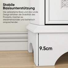 Bathroom Storage Set - White - View 9