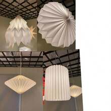Modern Minimalist Creative Origami Lamp Shade - Designed Specifically For Pendant Lights In Living Room, Bedroom And Dining Room, Bringing Dynamic Lighting And Elegant Ambiance To Your Home. The Foldable Design Allows For Easy Storage And Reshaping As Needed, Suitable For Room Decor And Home Decoration. - Multicolor - View 9