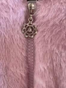 Girls' Winter Padded Jacket With Ear Decor, Toddler & Tween Girl Warm Cotton Outerwear