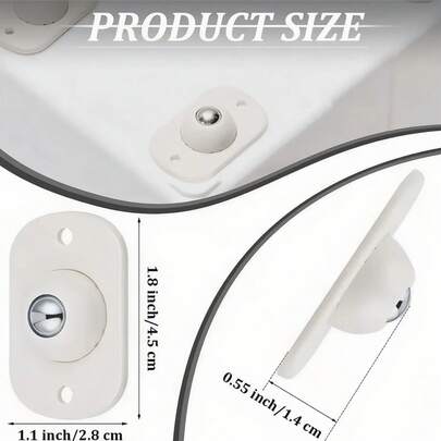 Great For Office Cabinets, Workbenches, Storage Boxes And Sliding Doors, Flower Stand Table Mobile Wheel Roller Wheel Mute Caster Crib Ply Pulley