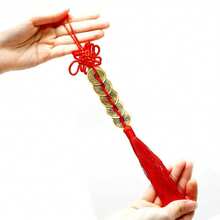 Bộ 5/10 đồng xu phong thủy Trung Quốc & bùa may mắn, đồng xu Kinh Dịch cổ, đồ trang trí xe hơi, đồ trang trí nhà cửa, tiền Ngũ Đế, đồng xu cổ Trung Quốc, lời chúc sức khỏe, hạnh phúc, tài lộc, thịnh vượng và thành công - Nhiều màu - Xem 3