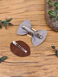 2个足球迷发夹，女孩足球主题发夹，适合送给足球爱好者的礼物 - 彩色 - 查看 5