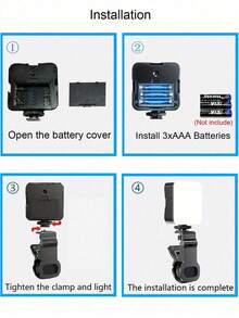 Multifunctional DUONENG Kieszonkowa lampa wypełniająca, przenośna lampa wypełniająca do selfie z klipsem, odpowiednia do aparatu w telefonie, lampa wypełniająca LED z klipsem i 3 trybami oświetlenia, ładowalna, przenośna, odpowiednia do laptopa/telefonu/tabletu/rozmów Zoom/makijażu, idealna do selfie i transmisji na żywo, przenośna lampa wypełniająca - Wielobarwność - Zobacz 7