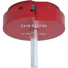 Hyuduo Armada de Aleación de Aluminio Reamer de Tubería Liviana para SCH 40 2 PVC Líneas de Drenaje Líneas de Ventilación de Aluminio Cuchilla de Aleación de Aluminio Material deReamer - 3pulgadas - Ver 4