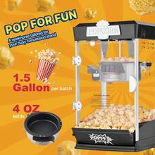 Machines à pop-corn - Schwarz 480 W - Voir 4