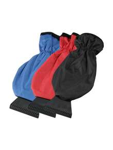 Car Ice Scraper With Warm Fleece Gloves, Snow Shovel And Squeegee, Ice Scraper And Snow Brush, Car Snow Removal Set, Winter Car Accessories, Windshield Ice Scraper, Car Winter Brush