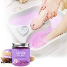 AWYYLavender Foot Soak With Epsom Salt And Sea Salt. Organic Natural Handmade Spa Pedicure Care For Foot Callus Dry Cracked Tired Feet Stubborn Foot Odor Scent. 1.1 Lbs - 11PoundPackof1 - View 4