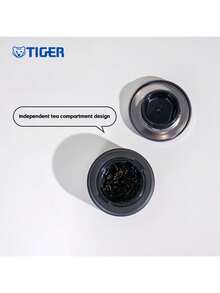 Tiger MMW-A36C 304 Stainless Steel Insulated Mug: High-Efficiency Heat And Cold Retention, Lightweight (0.20kg), Leak-Proof Technology, Versatile Design, Portable For Business Use, High-Gloss Silver-Blue Finish. - High-gloss Silver Blue - View 3