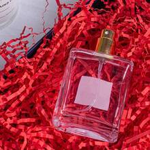 Red Raffia Gift Box Filler Paper, Black Crinkle Paper Shreds For Gift Wrapping