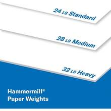 Hammermill Papel multiuso para inyección de tinta 10.8 kg tinta - láser Blanco 1 ReamReamer - Blanco - Ver 9