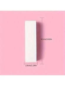 1/5/10pcs Piece Set Of White Nail Files, Suitable For Acrylic And Gel - High Foam, Odorless Manicure Tools, Suitable For Hands, Feet And Nails - Multicolor - View 6