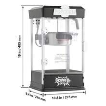 Machines à pop-corn - Schwarz 480 W - Voir 10