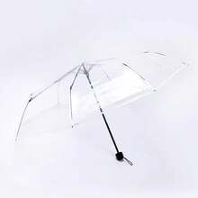 1 chiếc ô gấp ba viền ren trong suốt, ô che nắng cầm tay chống thấm nước, ô 8 nan chống tia UV, ô che nắng gấp gọn, lựa chọn mùa xuân hè, quà tặng cho phù dâu, trang trí phòng ngủ, trang trí phòng ngủ, bãi biển, du lịch, dành cho nam, dành cho nữ, kỳ nghỉ, đồ dễ thương, quà tặng Ngày của Mẹ, trang trí phòng ngủ, sân vườn, trang trí nhà bếp, mùa hè, bãi biển, đồ dùng cần thiết khi đi du lịch, trang trí phòng, đồ chơi mềm, tốt nghiệp - Trong sáng - Xem 17