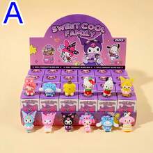 24pcs Sanrio Hello Kitty & My Melody Blind Box Keychains, Cute Cartoon Doll Gifts For Back To School, Holiday Parties, Birthdays, And Festive Surprises