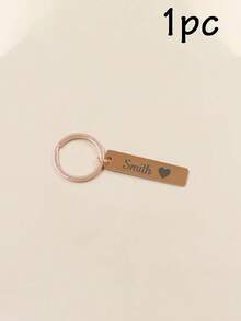 LICVIC Personalized Eyes Photo And Text Keychain, Custom Keychain, Customized Picture Stainless Steel Keychains, Customizable Keychains For Women, Keychain Charms, Anniversary, Personalized Keychain, Birthday Gifts, Bag Charm, Key Chain, Matching Keychains For Couples, Father, Casual, Unisex, Mother, Couples - Style a - View 9