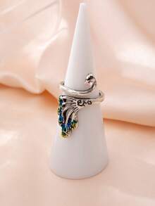 1 pieza Anillo de mujer casual, elegante, de moda y versátil - Multicolor - Ver 3