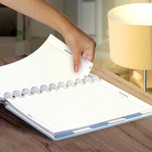 Disco Notebook + Iscool Hardcover 140 Sheets Smart Solid Colors - Sky Blue - View 11