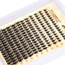 XAPY Wiy Lash Clusters Extensions 180Pcs Anime Eyelash Clusters D-Curly Manga Lashes Clusters  Look 8-16MM Cluster Eyelash Extensions Indidual Lash Extension Pack - 黑色 - 查看 7