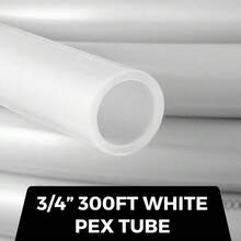 PEX Potable Water Tubing Pipe 3/4" 300 Feet White - 預設 - 查看 6