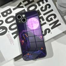 Funda de teléfono  Kokushibo, cubierta de vidrio templado compatible con  17 16 15 Pro Max 14 13 12 Mini Plus  S25 24 Ultra, cubierta compatible con funda de  17, funda de  17 Pro, funda de  17 Pro Max - Negro2 - Ver 9