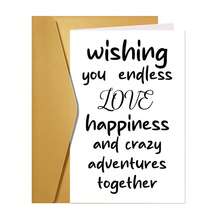 Romantic Valentine's Day Card With Sincere Confession - Funny Anniversary Card | Romantic Birthday Card Gift For Your Beloved Him/Her | Perfect Valentine's Day Gift-1PC - Multicolor - View 2