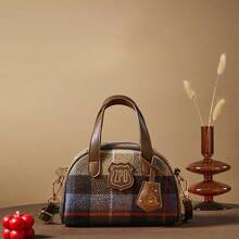 Miniso Officially Licensed Officer Nick Hopps Inspired Bowling Bag - Delicate Character Badge Details, Spacious Main Compartment, For Commute And Leisure (1 PC) - Multicolor - View 2