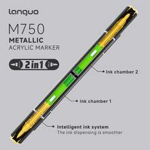 48/24/12 Colors Dual Tip Acrylic Paint Markers Set, Quick Drying & Fade Resistant, Ideal For Painting, Illustration, Crafts, Coloring Books, DIY Projects On Paper, Fabric, Wood, Stone, Plastic, Glass, Pumpkin, Metal And More, Great Gift For Students And Adults, Suitable For Easter, Thanksgiving, Halloween, Christmas