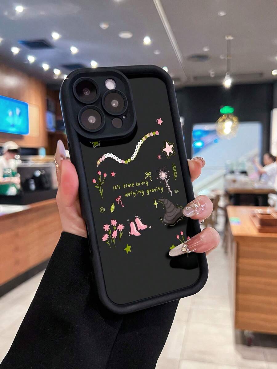 Estuche para teléfono Witchy Vibes con estrellas y flores Compatible con fundas para teléfonos , 17, 16 Pro Max, 15 Pro Max, 13 y 12. Fabricado en material TPU, que brinda protección contra golpes y caídas. Es un gran regalo para familiares, amigos, otoño, novios/novias, Día de Muertos y Halloween. , cubiertas, funda de teléfono, fundas de teléfono, funda de , funda de 17 Pro, funda de 16, Navidad, funda de 17 Pro Max, funda de 17, fundas de , funda de 15, 17 Pro Max, fundas para , funda de 16 Plus, regalos de Navidad, funda de 13, funda de teléfono de Navidad, funda de 16 Pro, funda de teléfono 15, funda de teléfono 13, funda de 58, rosa, funda de teléfono rosa, regalos, malvado, regalos para mujeres, funda de teléfono linda, regalos para hombres, teléfono negro Estuche, regalos para hombres - Negro - Ver 1