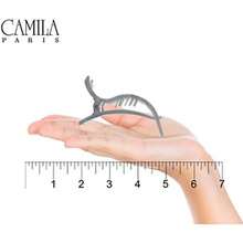 Camila Paris CP2901 French Hair Clips for Women, Hair Side Clips, 3 inch Girls Hair Claw Clips Jaw Fashion Durable Styling Hair Accessories for Women, Strong Hold No Slip Grip, Made in France. White(default) - Multicolor - Ver 5